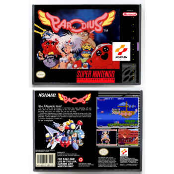 Parodius Da! (SNES/SFC Hybrid Design)